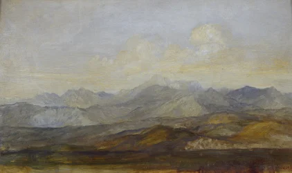 Die Carrara-Berge von Pisa, 1845 - 1846